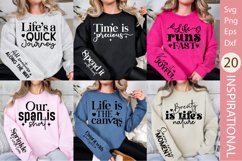 Inspirational Sleeve SVG Bundle, Inspirational SVG Bundle Product Image 1
