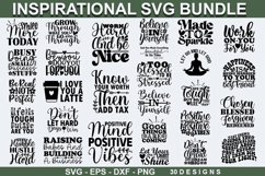 Inspirational SVG Bundle - Inspirational Design, Product Image 1