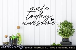 Inspirational Quote SVG Motivational Farmhouse Home Sign SVG Product Image 2