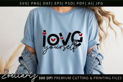 Inspirational Quote SVG Positive Quote Motivational T-shirt Product Image 1