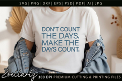 Positive Inspirational Quote SVG Motivational T-shirt Design Product Image 5