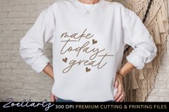 Inspirational Quote SVG Cut File Motivational Quote SVG Product Image 3