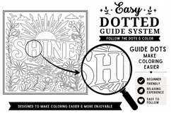 Inspirational Monochrome Coloring Pages Product Image 2