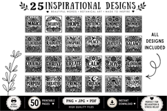Inspirational Monochrome Coloring Pages Product Image 3