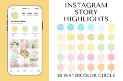 Instagram highlight icons - pastel candy