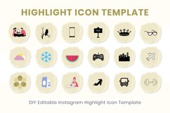 Instagram Highlight Cover Template- Instagram highlight Product Image 3