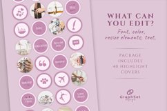 Pink Beauty Story Highlights Cover - 40 Canva Icon Templates Product Image 4