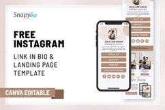 Canva Instagram Link in Bio Instagram Landing Page Template Product Image 10