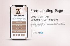 Canva Instagram Link in Bio Instagram Landing Page Template Product Image 11