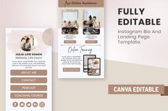 Canva Instagram Link in Bio Instagram Landing Page Template Product Image 4