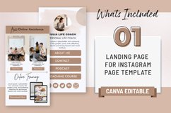 Canva Instagram Link in Bio Instagram Landing Page Template Product Image 7