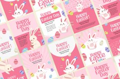 Pink Easter Day Event Instagram Portrait Canva Template Product Image 4