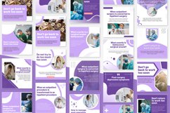 Surgery Instagram Canva Post Medical Editable Template Product Image 3