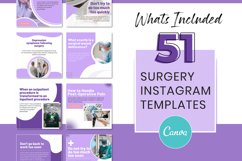 Surgery Instagram Canva Post Medical Editable Template Product Image 8