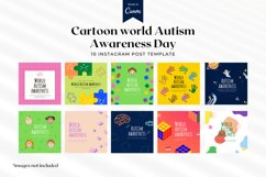 world autism awareness day instagram post, Canva Templates Product Image 2