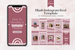 Blush Instagram Reel Cover Canva Template Product Image 1