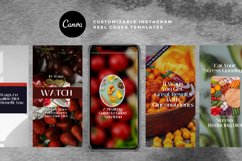 Health and Fitness Instagram Reel Cover Canva Template Product Image 3