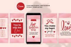 Valentine Instagram Story Canva Template Product Image 3