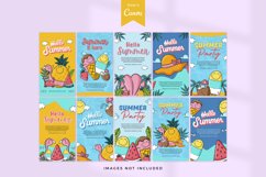 Summer Hand Drawn Instagram Story Canva Template Product Image 4