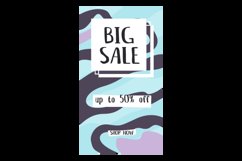 Instagram story discount promotion template design Product Image 2