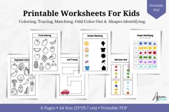 Printable Worksheets for Kids Product Image 1