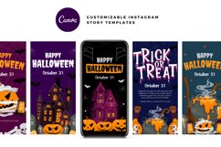 Halloween Instagram Story Canva Template Product Image 3