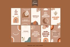 Neutral Brown Quotes Instagram Story Canva Template Product Image 2