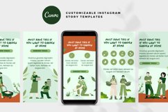 Gardening Instagram Stories Canva Template Product Image 3