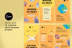 Travel Sale Instagram Stories Canva Template Product Image 2