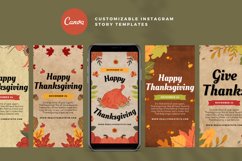 Thanksgiving Instagram Story Canva Template Product Image 3
