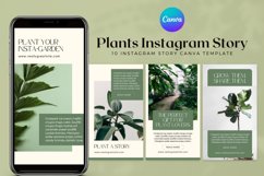 Plants Instagram Story Canva Template Product Image 1