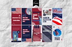 Independence Day Instagram Story Canva Template Product Image 4