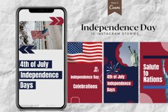 Independence Day Instagram Story Canva Template Product Image 1