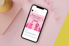 Pink October Instagram Post Canva Template Product Image 4