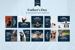 Father's Day Instagram Canva Template Product Image 4