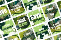World Environment Day Instagram Post Canva Template Product Image 5