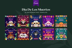 Dia De Los Muertos Canva Template Product Image 3