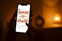 Thanksgiving Instagram Post Canva Template Product Image 5