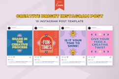 Creative Bright Instagram Post Canva Template Product Image 2