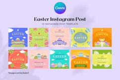 Easter Instagram Post Canva Template Product Image 3