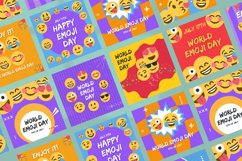World Emoji Day Instagram Canva Template Product Image 6