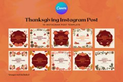 Thanksgiving Instagram Post Canva Template Product Image 3