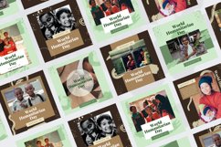 World Humanitarian Day Instagram Post Canva Template Product Image 6