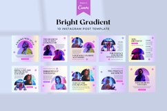 Bright Gradient Instagram Canva Template Product Image 3