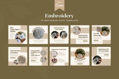 Embroidery Product Post Instagram Canva Template Product Image 3