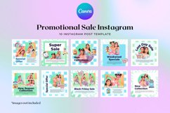 Trendy Sticker Promotional Sale Instagram Canva Template Product Image 3
