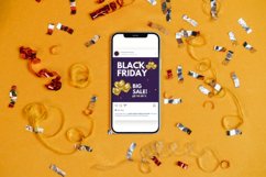 Black Friday Instagram Post Canva Template Product Image 5