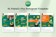 St. Patrick’s Day Instagram Canva Template Product Image 2
