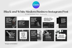Black and White modern Business Instagram Post Canva Product Image 3