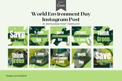 World Environment Day Instagram Post Canva Template Product Image 2